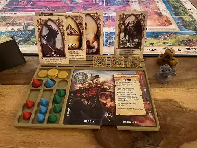 Talisman OR Generic Board Game Player Tracker 3D print model