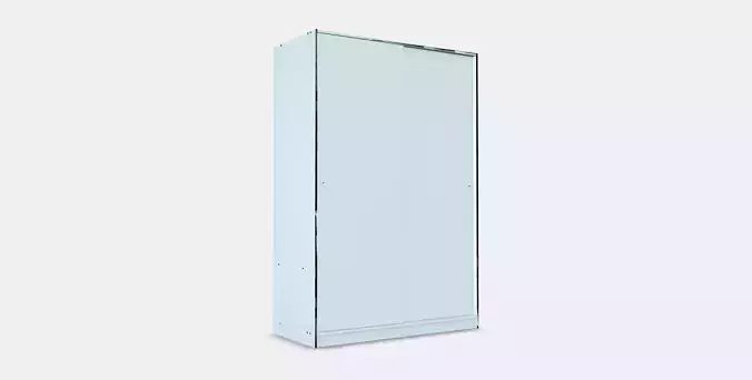 KLEPPSTAD Wardrobe with sliding doors