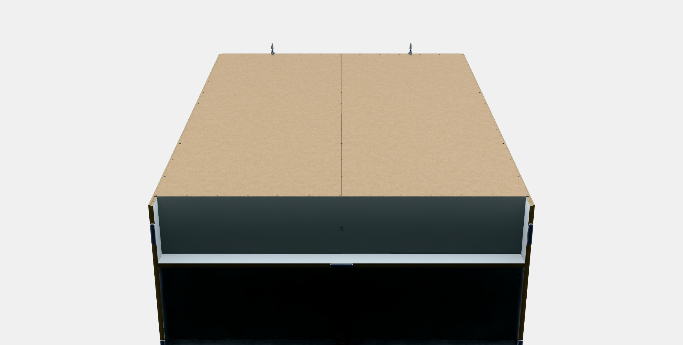 KLEPPSTAD Wardrobe with sliding doors 3D model_8