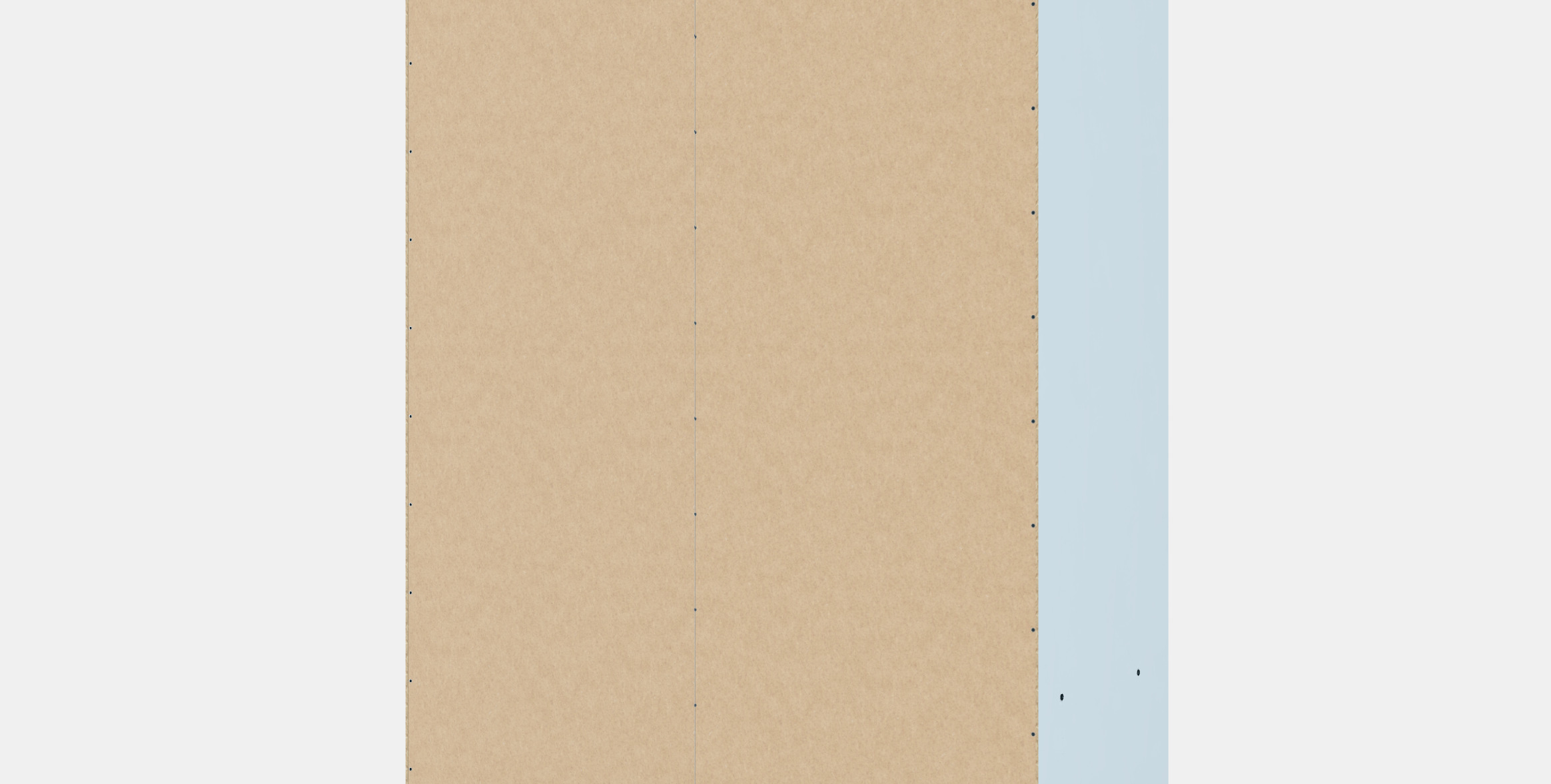 KLEPPSTAD Wardrobe with sliding doors 3D model_4