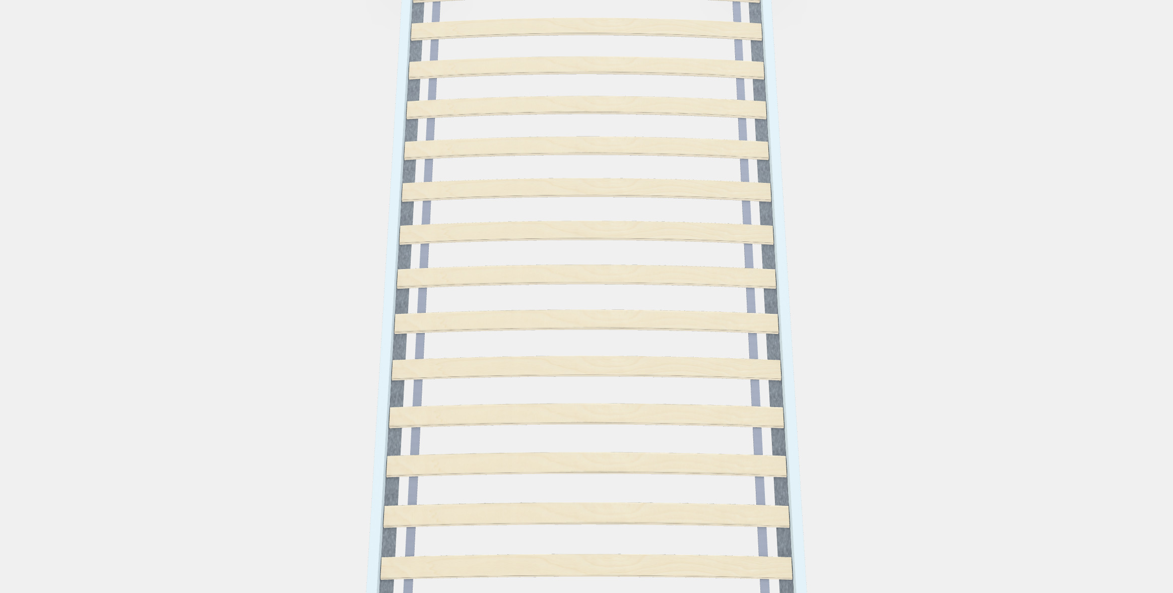 VEVELSTAD Bed frame 1 3D model_6