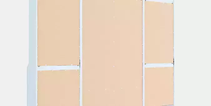 HAUGA Wardrobe combination