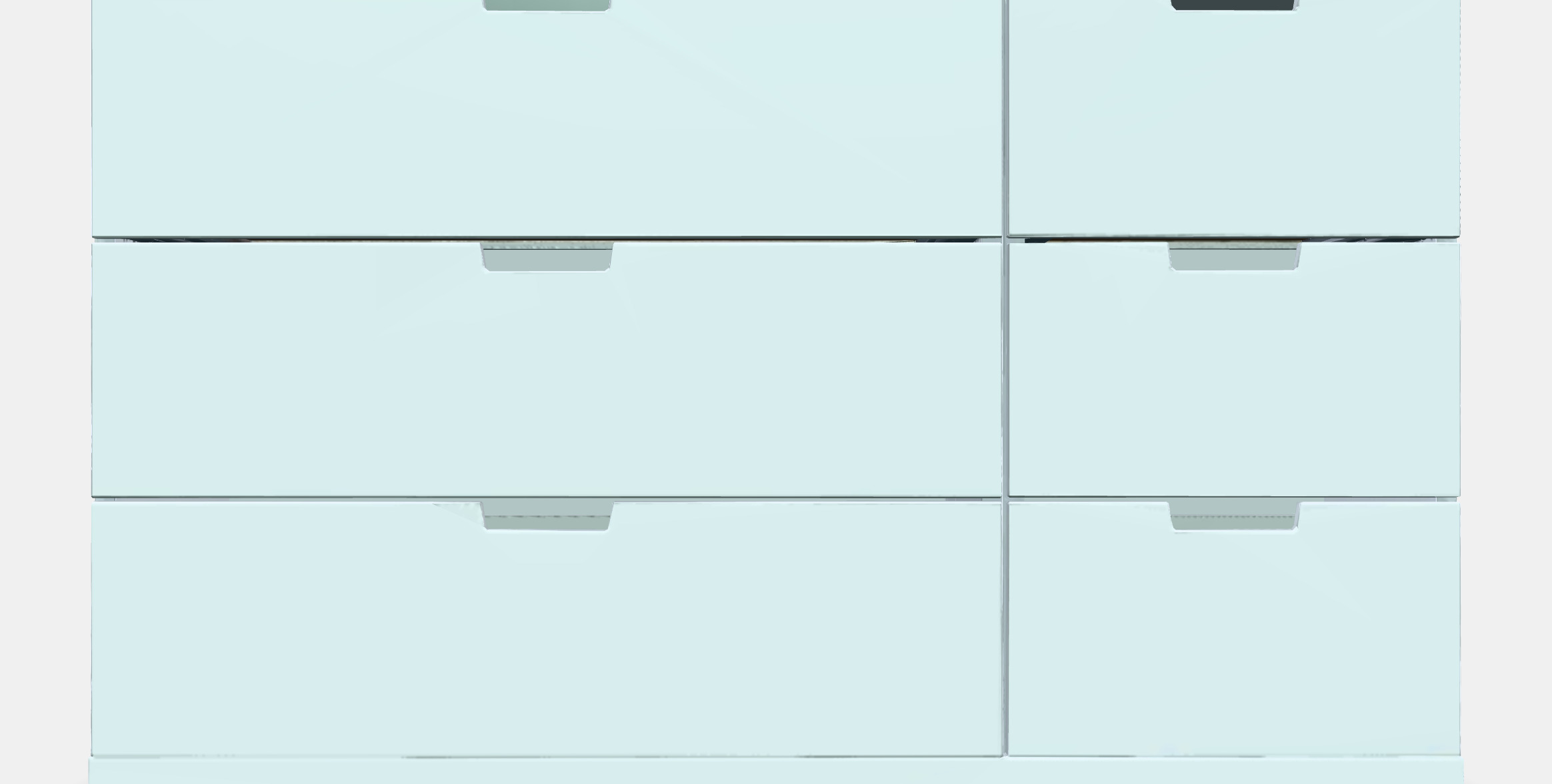 NORDLI Chest of 6 drawers 3D model_11