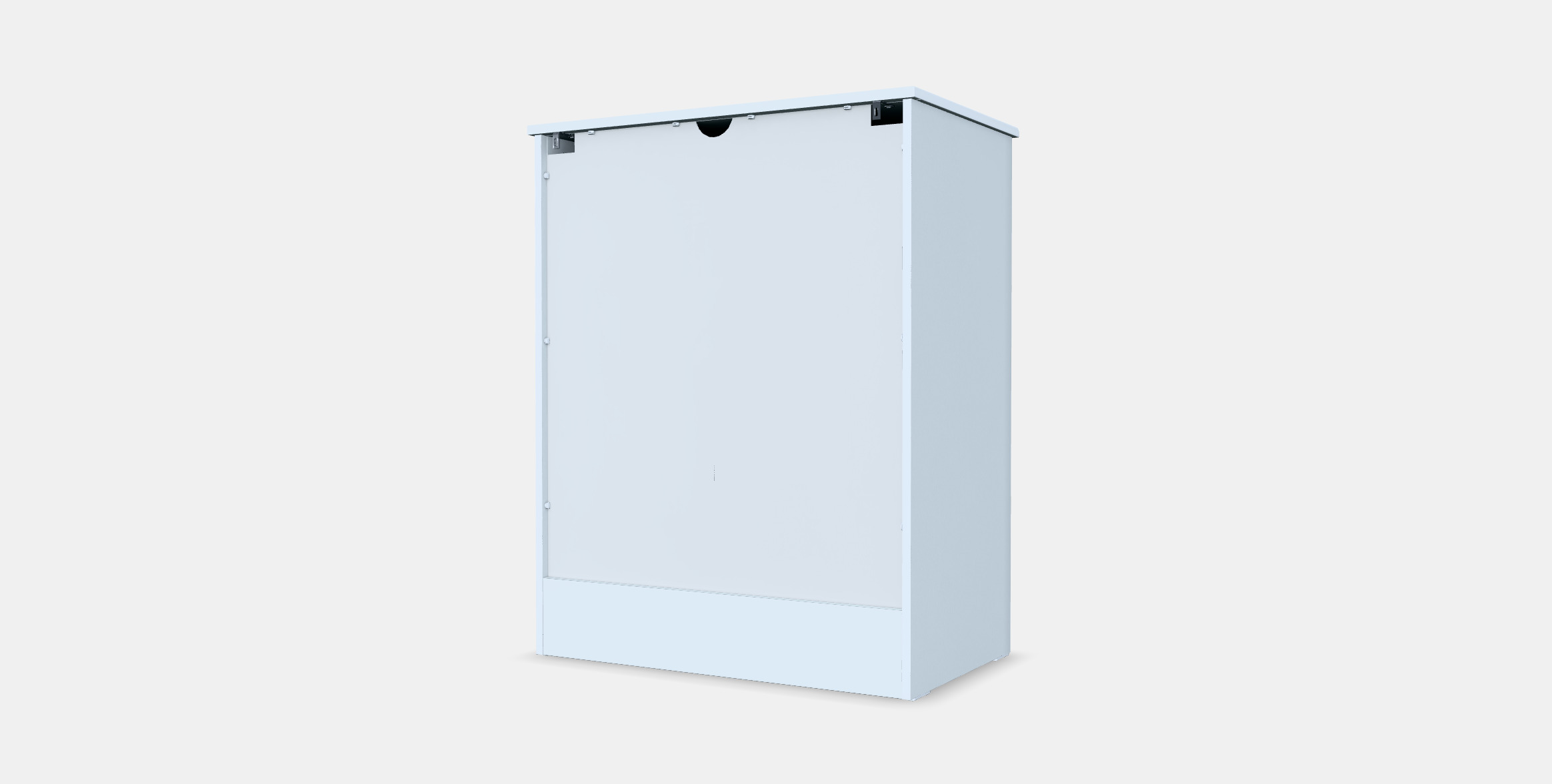 SONGESAND Chest of 4 drawers Low-poly 3D model_5