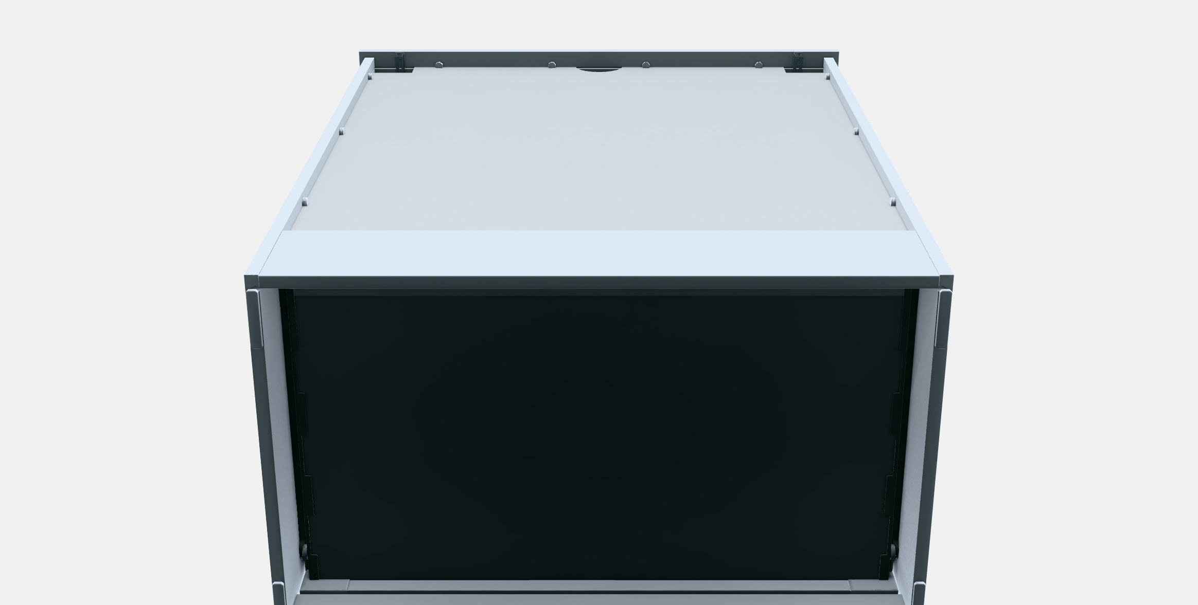 SONGESAND Chest of 4 drawers Low-poly 3D model_8