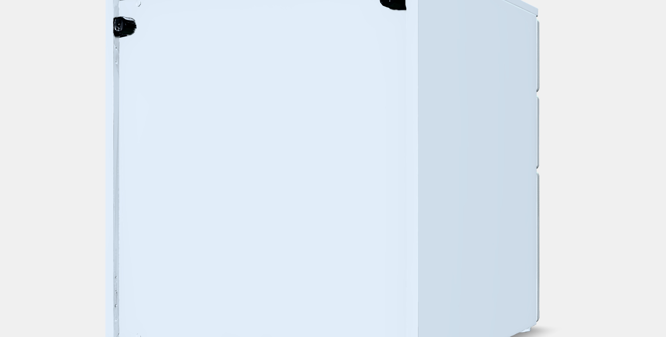 SMASTAD - PLATSA Chest of 3 drawers Low-poly 3D model_6