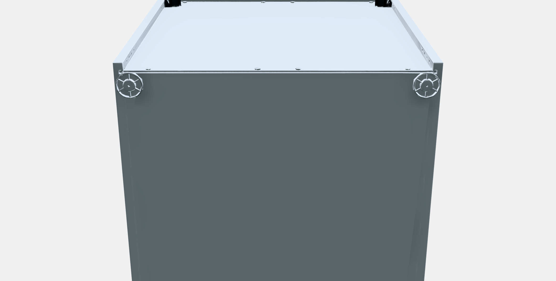 SMASTAD - PLATSA Chest of 3 drawers Low-poly 3D model_8