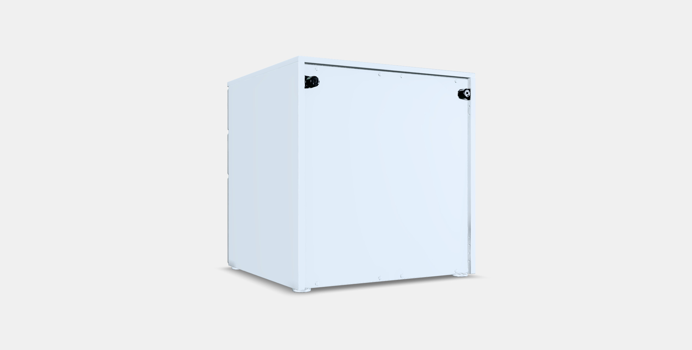 SMASTAD - PLATSA Chest of 3 drawers Low-poly 3D model_16