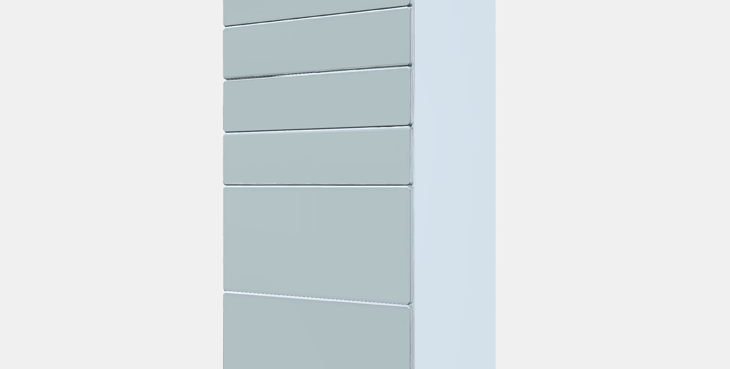 SMASTAD - PLATSA Chest of 6 drawers 2 Low-poly 3D model_13