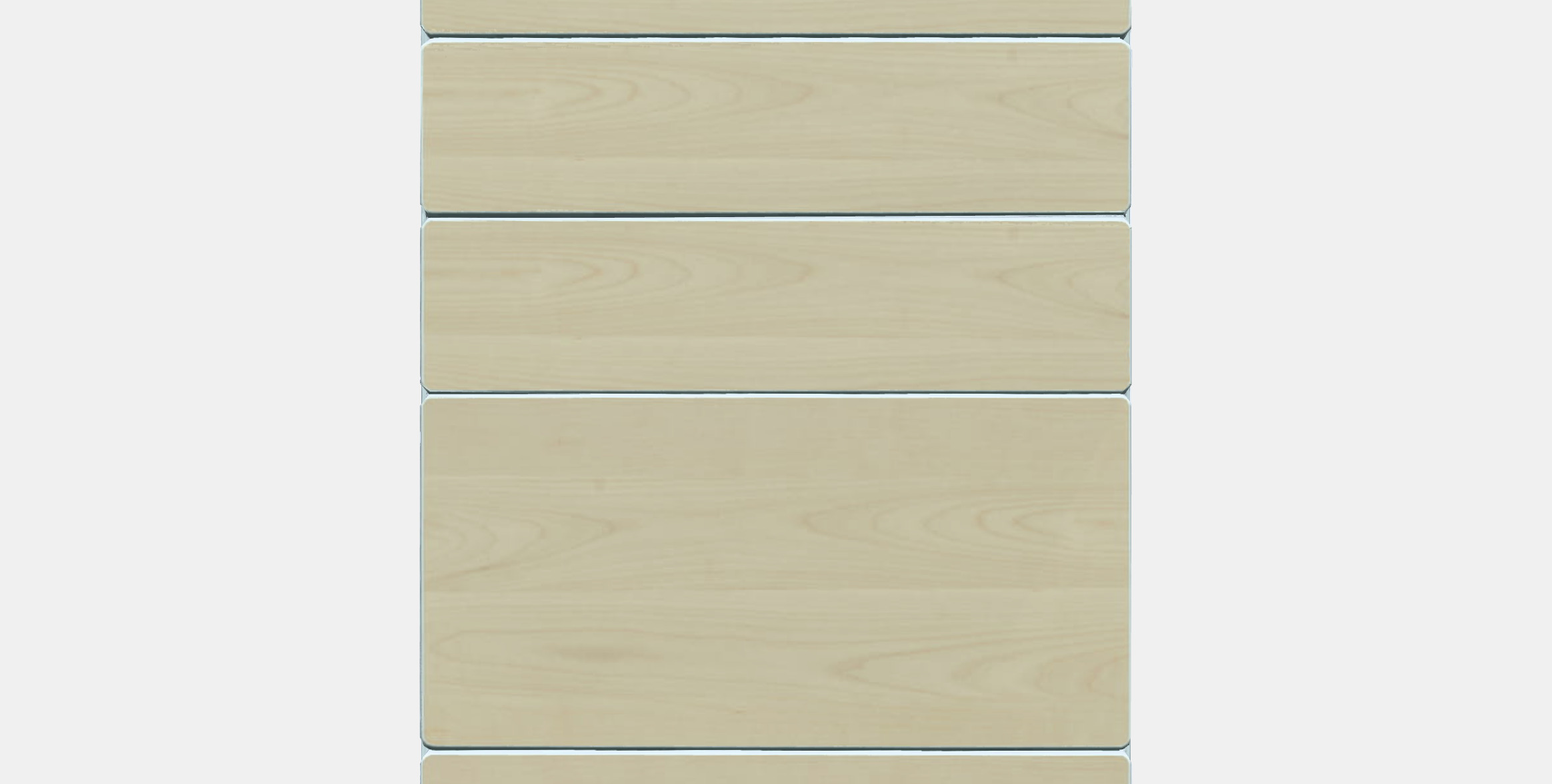 SMASTAD - PLATSA Chest of 6 drawers 3 Low-poly 3D model_11