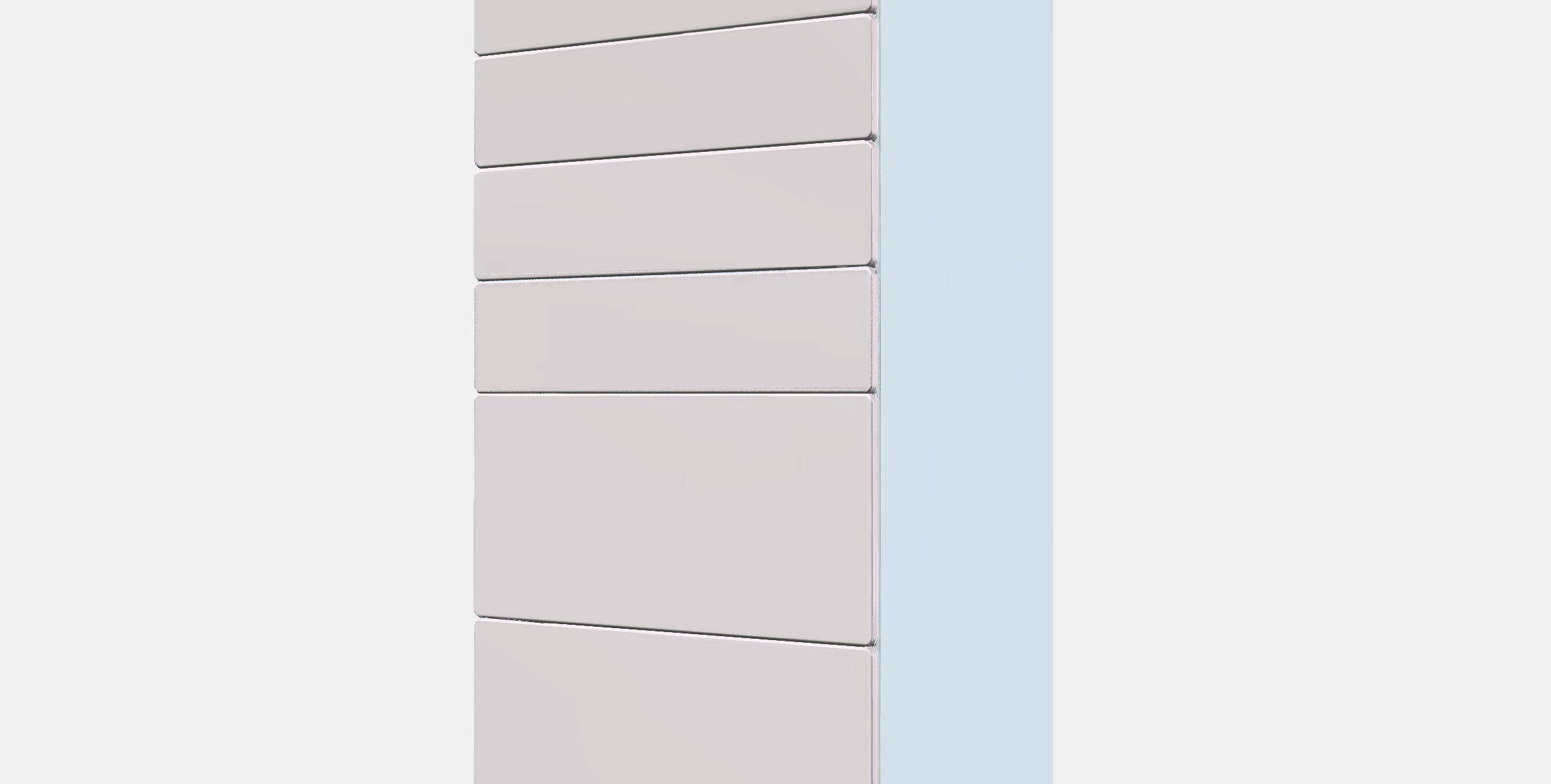 SMASTAD - PLATSA Chest of 6 drawers 4 Low-poly 3D model_13