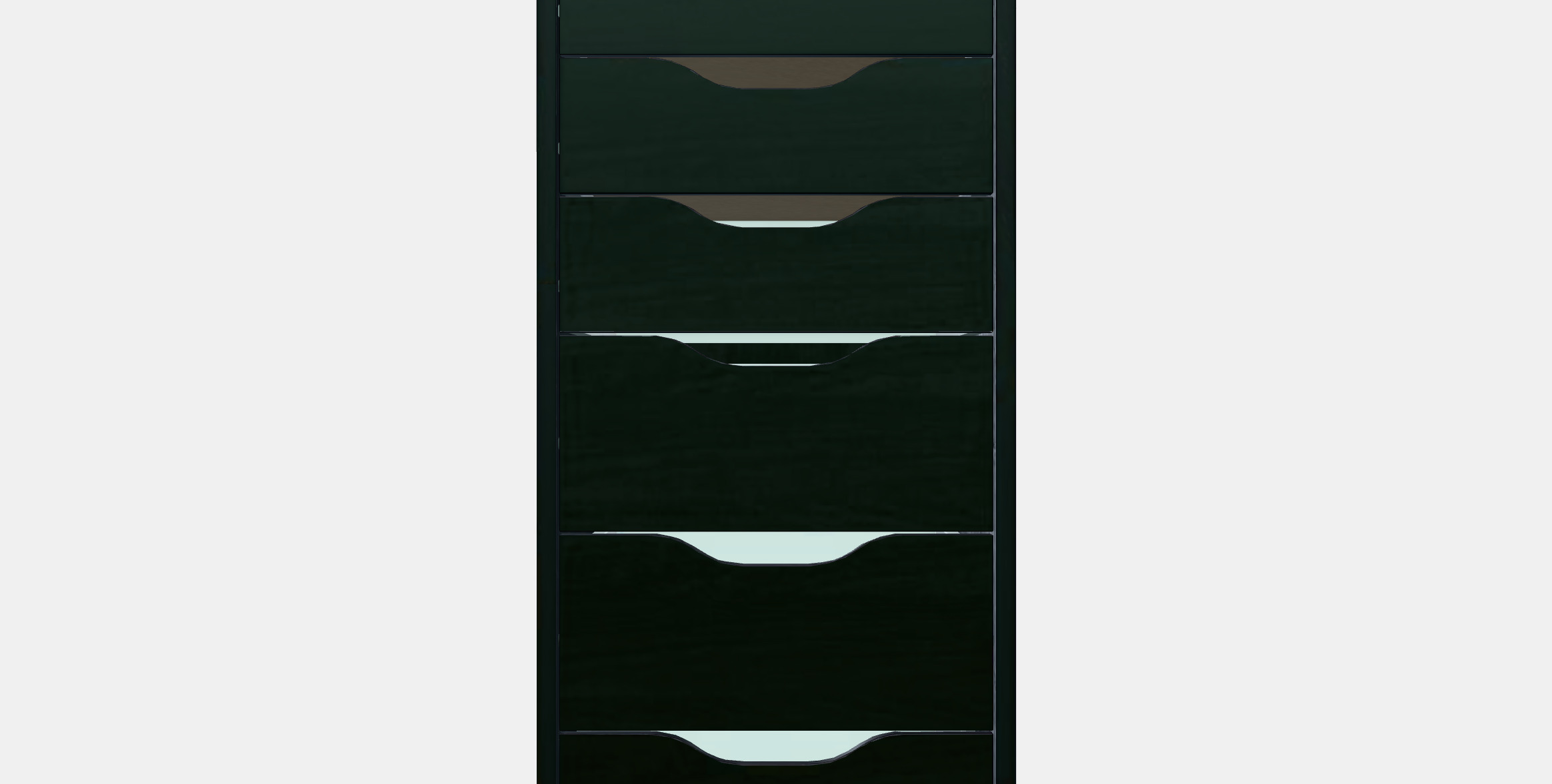 ALEX Drawer unit with 9 drawers 2 3D model_11