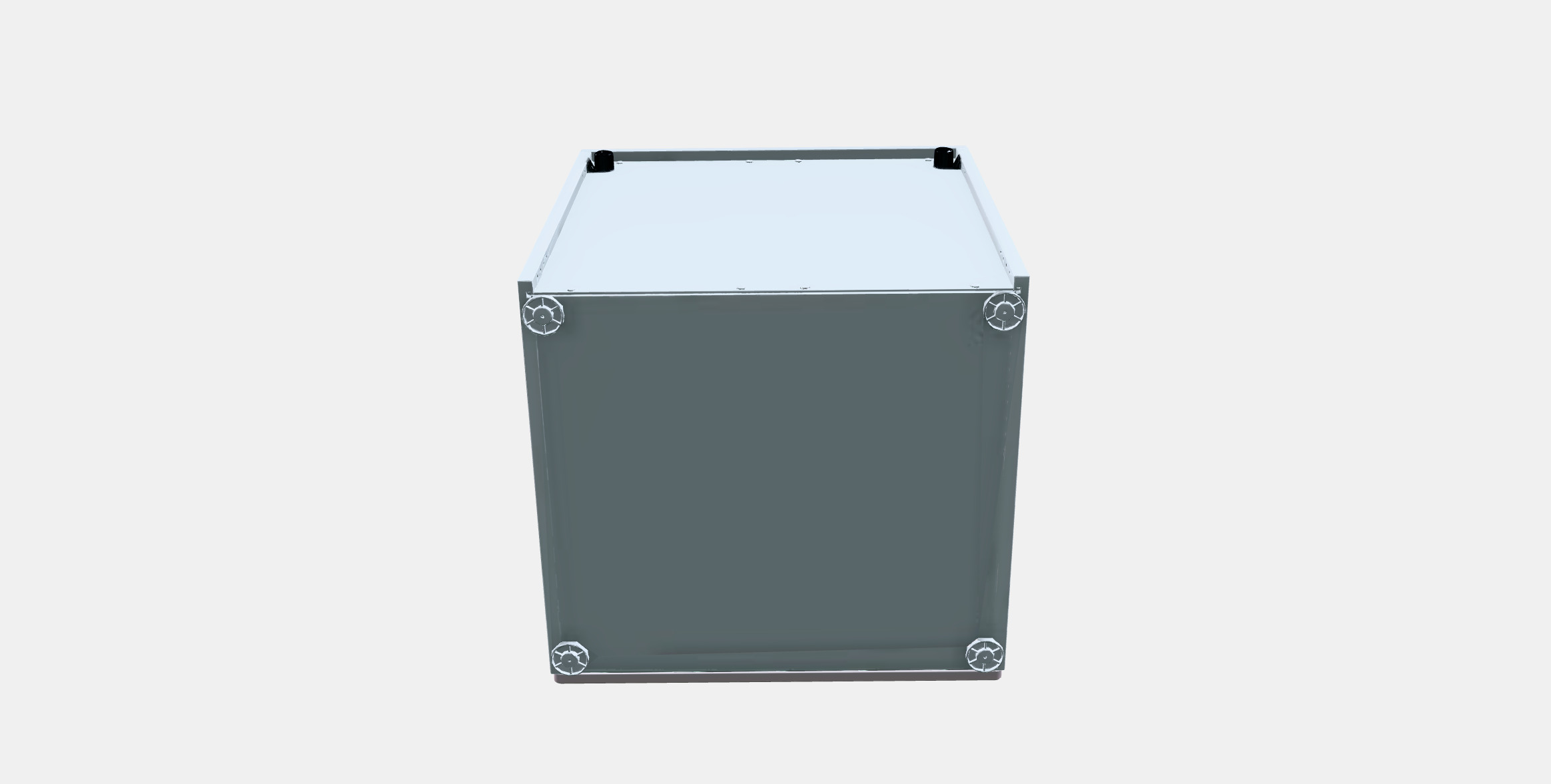 SMASTAD - PLATSA Chest of 3 drawers 3 Low-poly 3D model_7