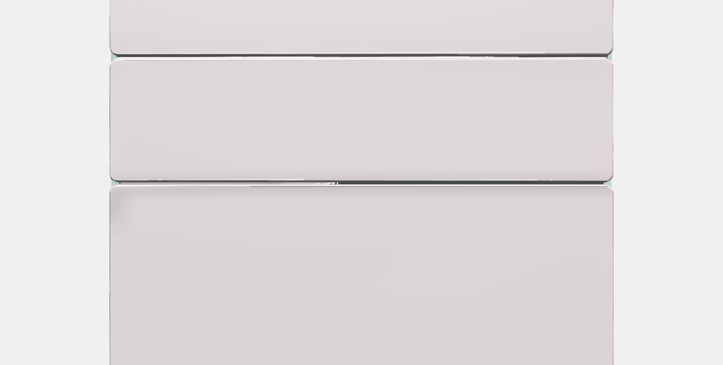 SMASTAD - PLATSA Chest of 3 drawers 3 Low-poly 3D model_11