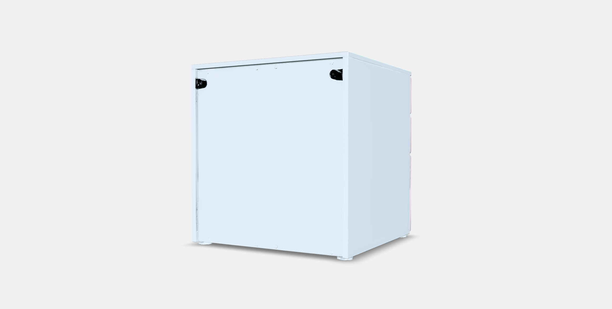 SMASTAD - PLATSA Chest of 3 drawers 3 Low-poly 3D model_5