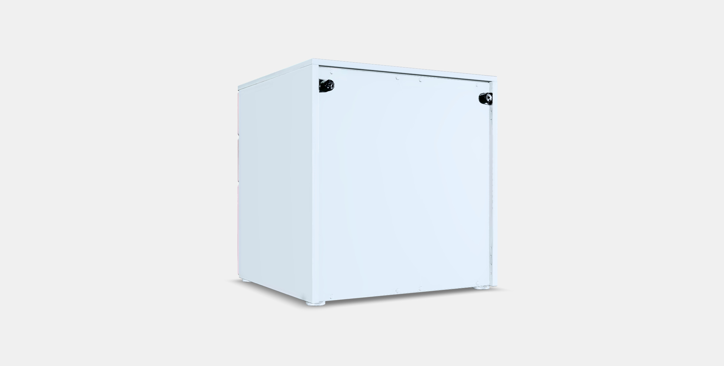 SMASTAD - PLATSA Chest of 3 drawers 3 Low-poly 3D model_16