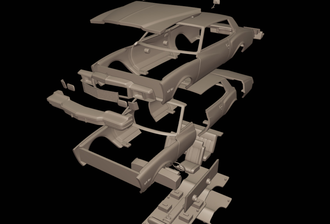 chevrolet monte carlo 1978 3D print model_12