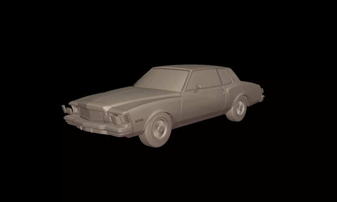 chevrolet monte carlo 1978 3D print model_0