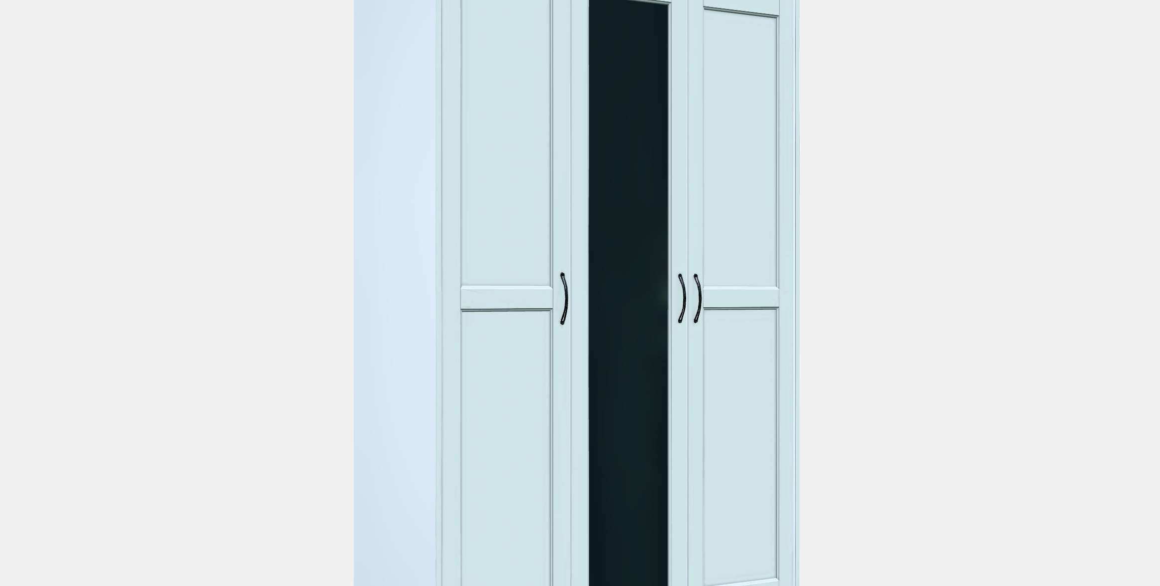 SONGESAND Wardrobe 3D model_9