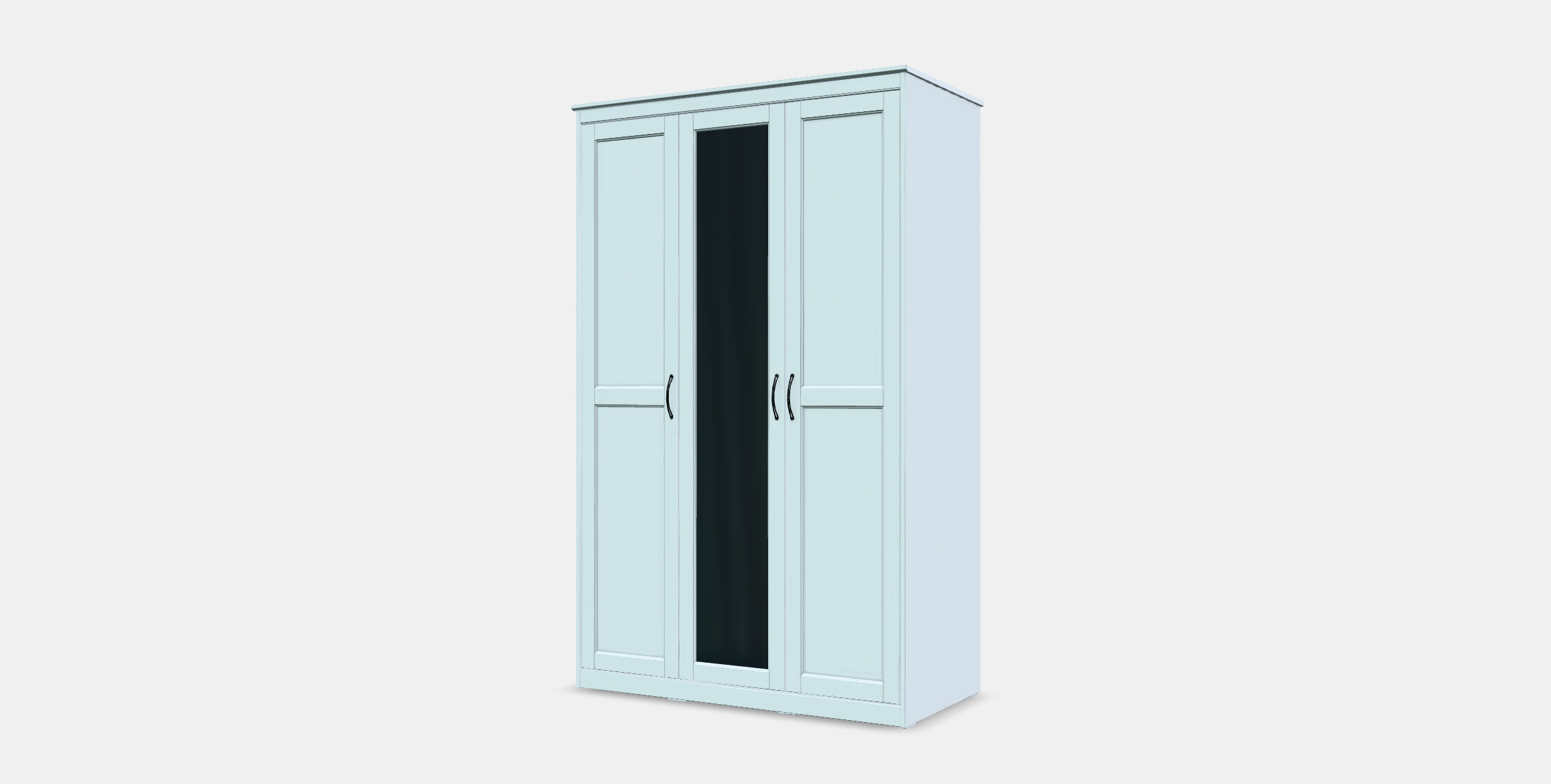 SONGESAND Wardrobe 3D model_12