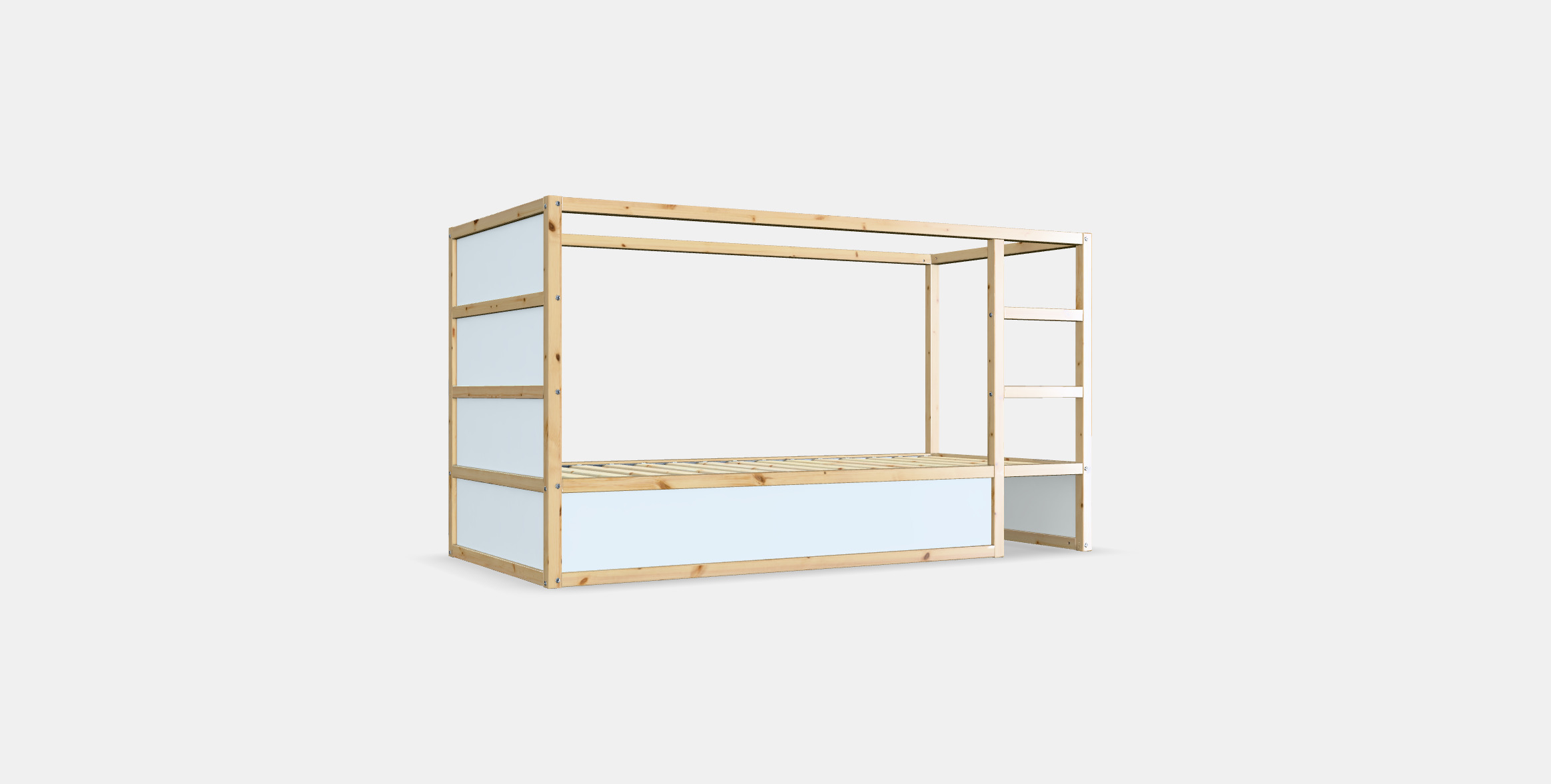 KURA Double-sided bed 3D model_16