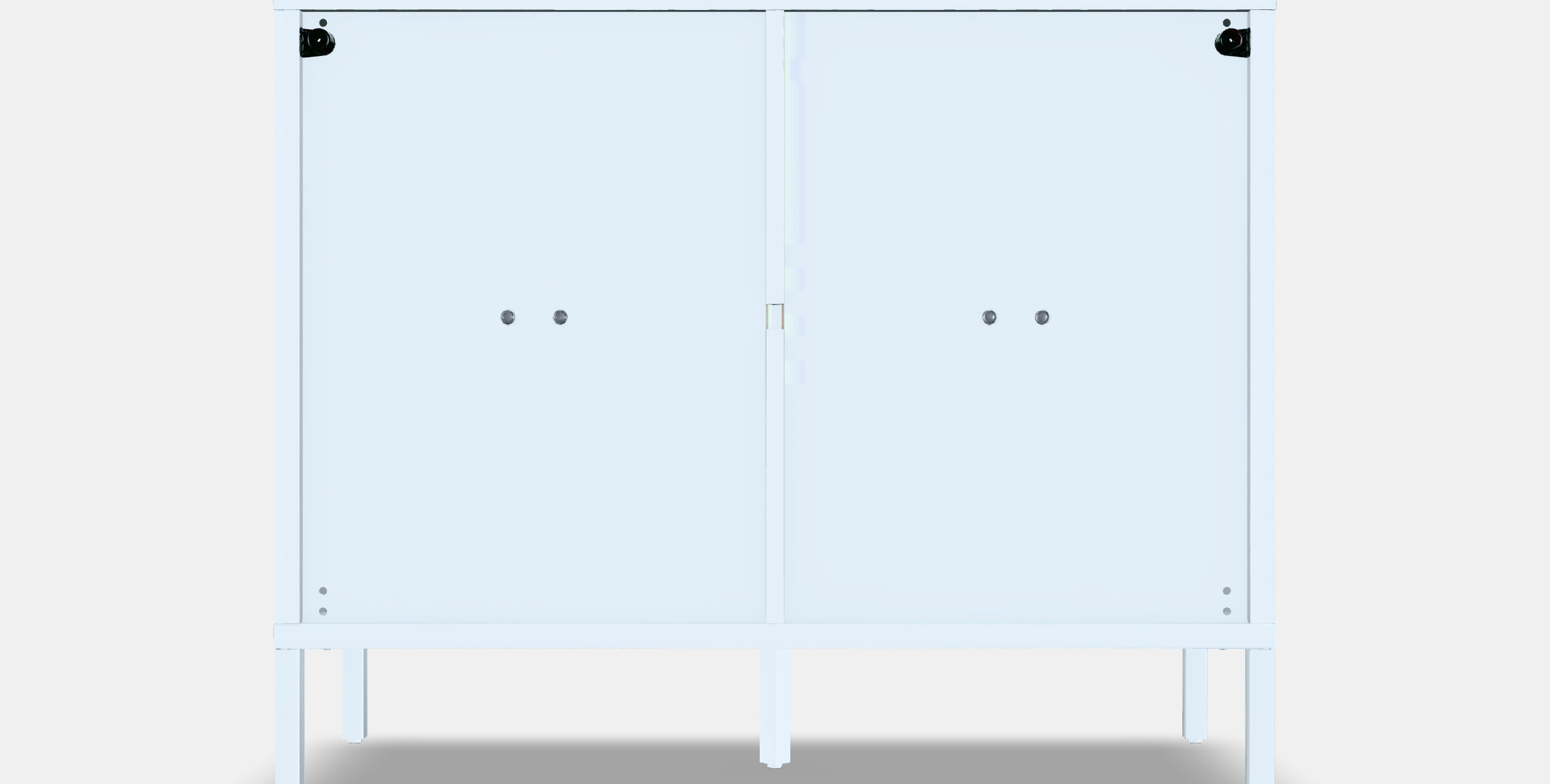 KALKNAS Cabinet with sliding doors Low-poly 3D model_15