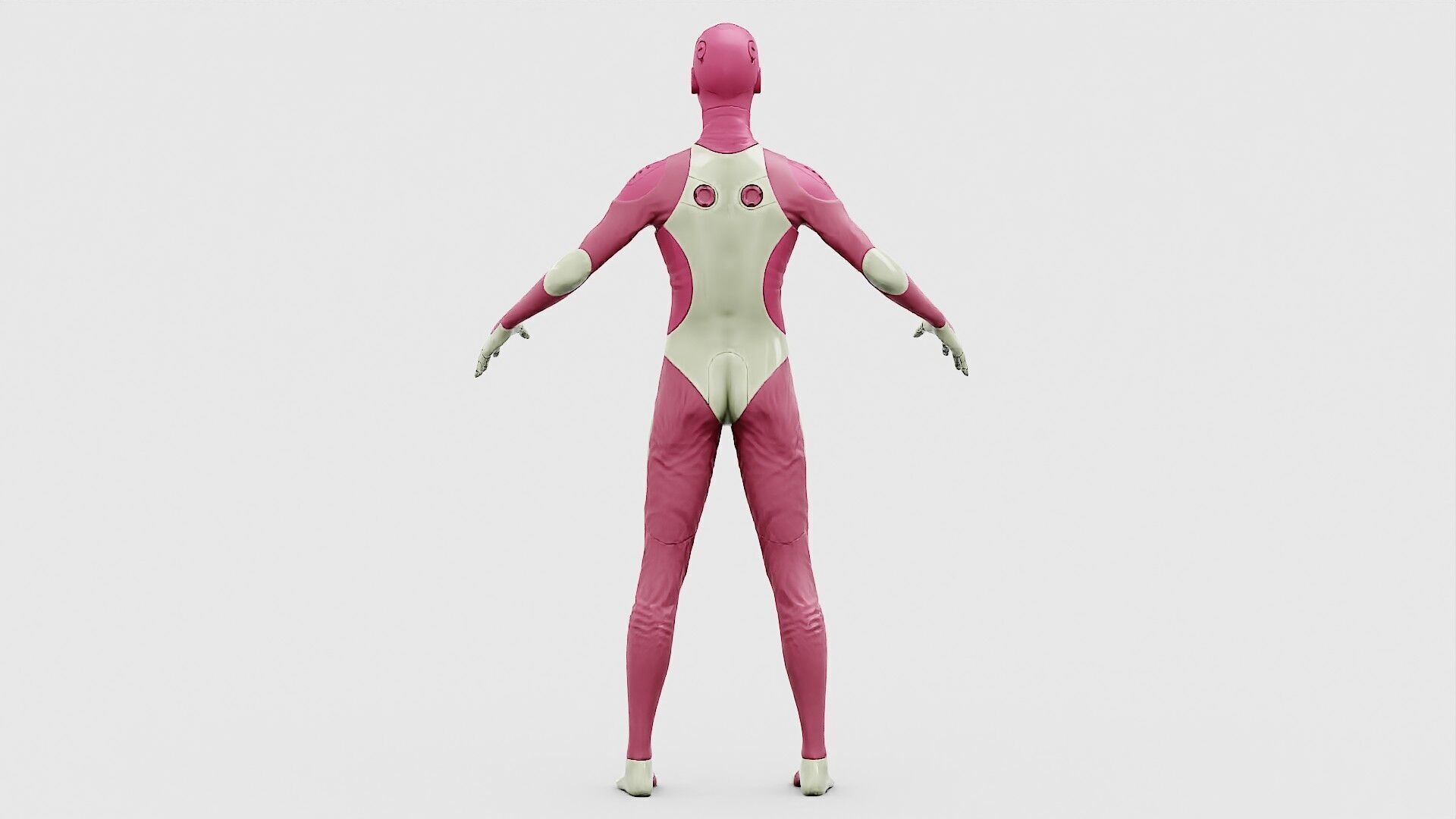 ROB-MECHA C  Rigged for Unreal Engine - Unity - MIXAMO 3D model_31