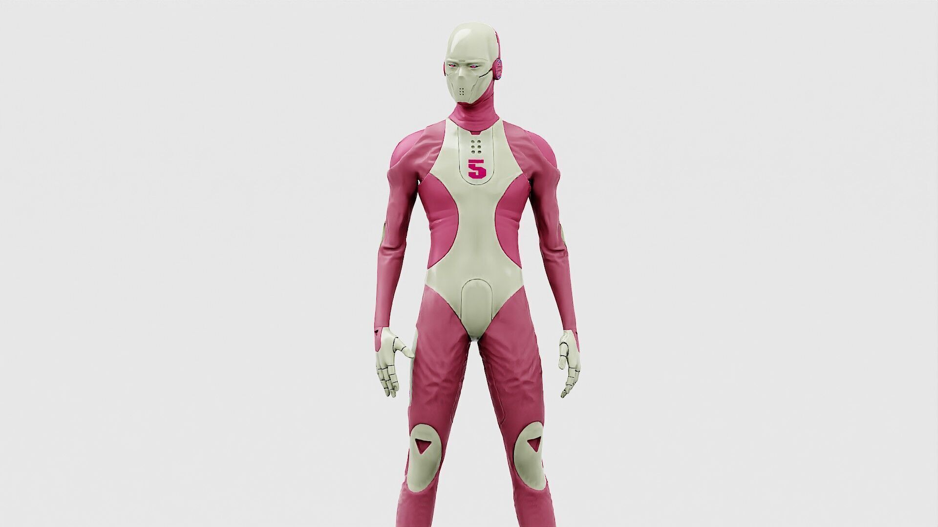 ROB-MECHA C  Rigged for Unreal Engine - Unity - MIXAMO 3D model_3