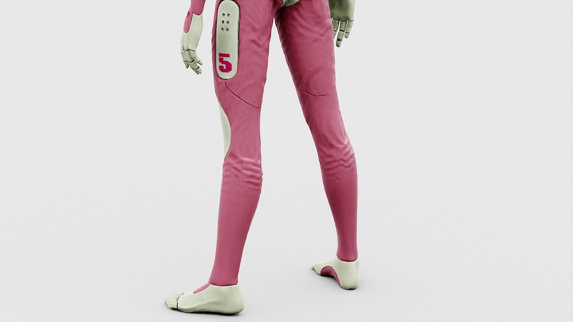 ROB-MECHA C  Rigged for Unreal Engine - Unity - MIXAMO 3D model_28