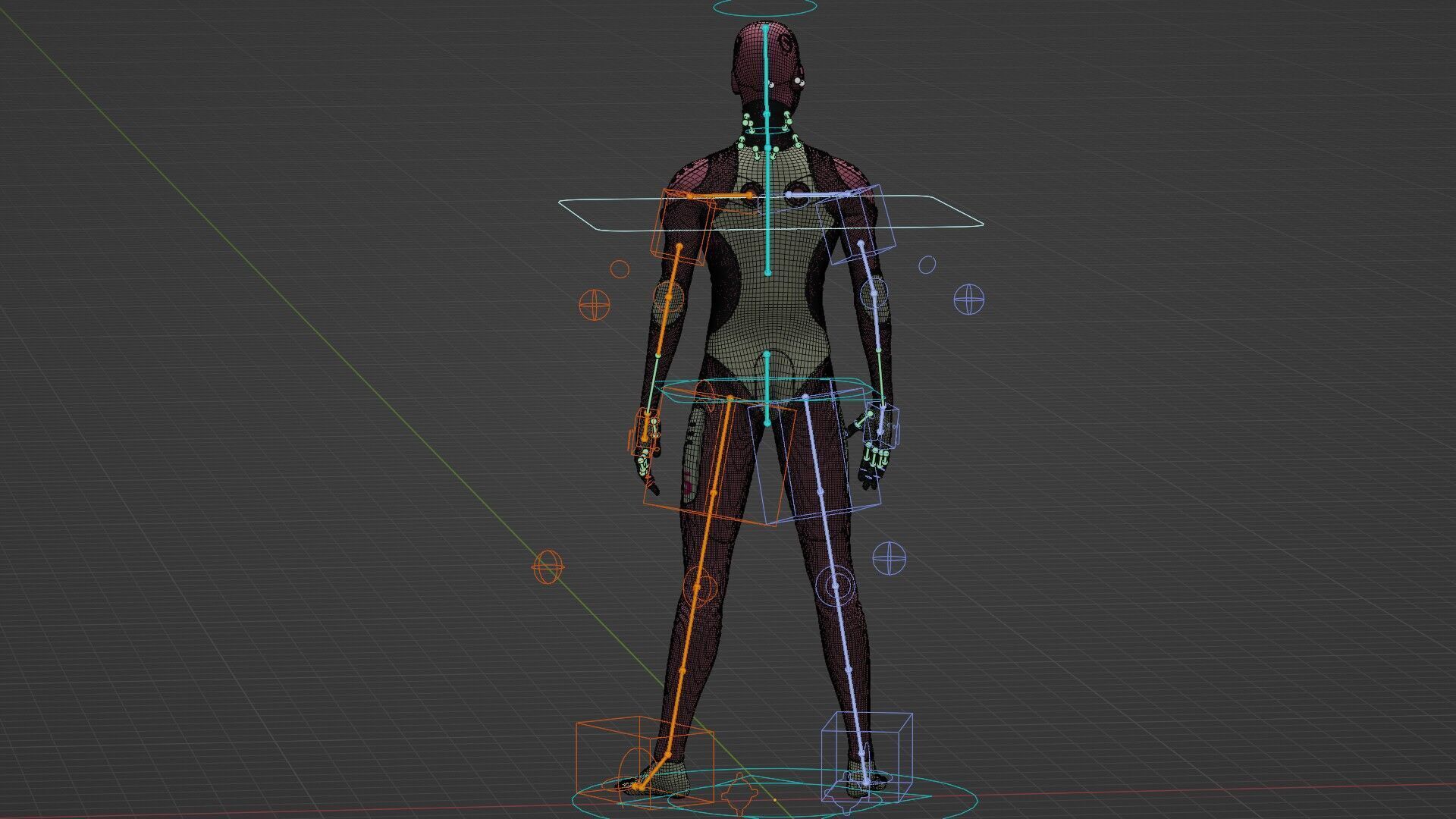ROB-MECHA C  Rigged for Unreal Engine - Unity - MIXAMO 3D model_38