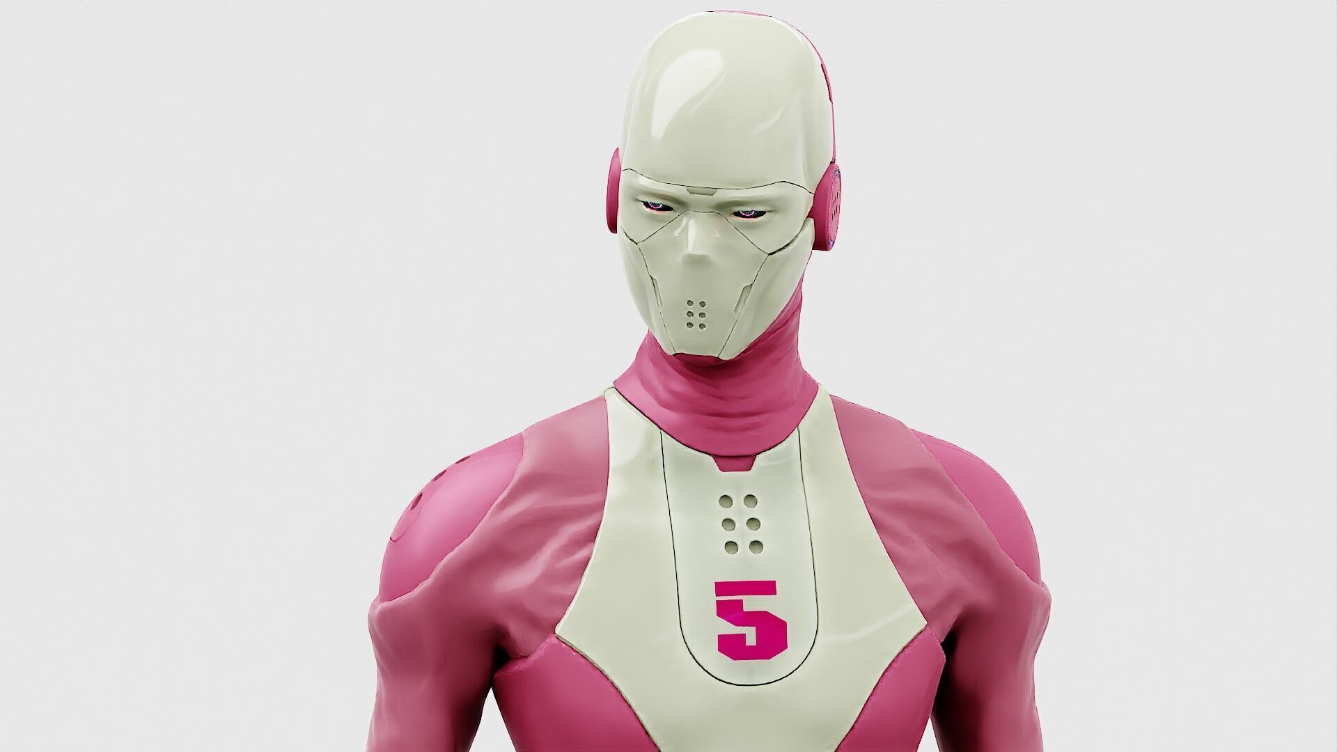 ROB-MECHA C  Rigged for Unreal Engine - Unity - MIXAMO 3D model_24