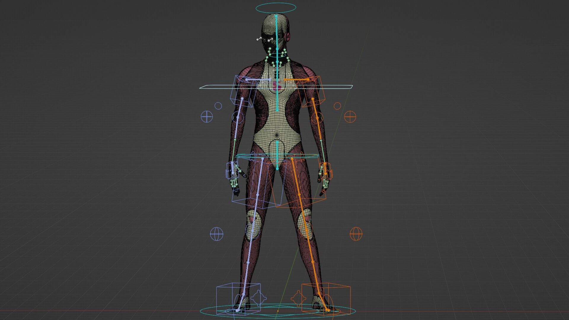 ROB-MECHA C  Rigged for Unreal Engine - Unity - MIXAMO 3D model_37