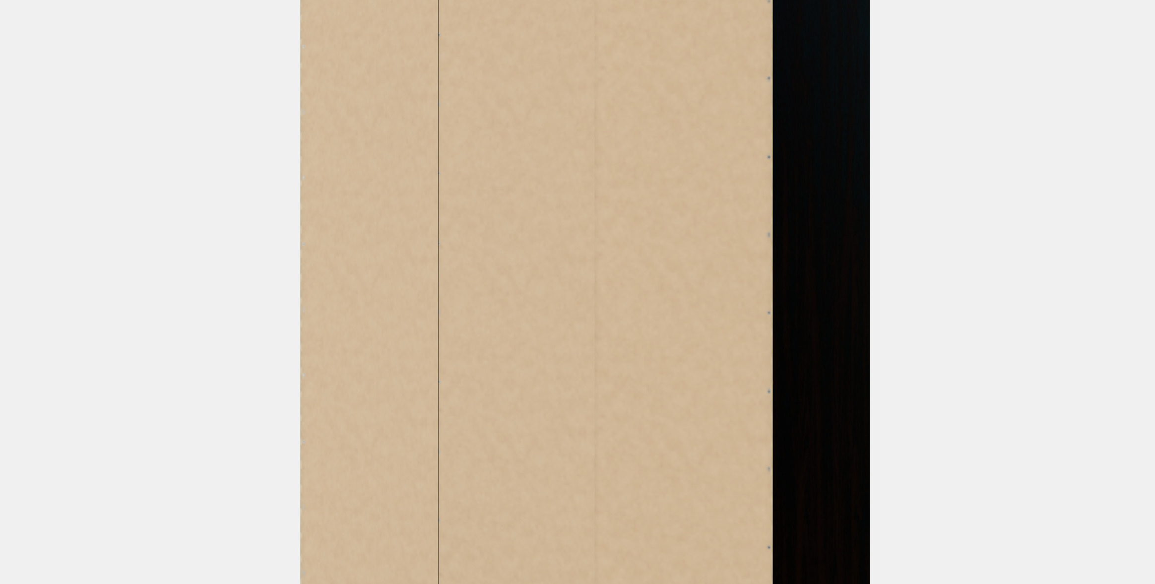 RAKKESTAD Wardrobe with 3 doors 3D model_8