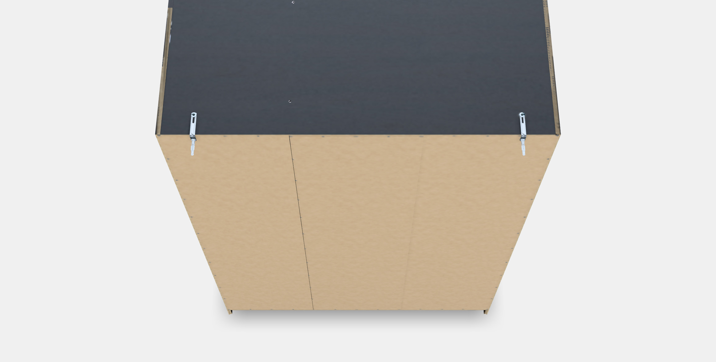 RAKKESTAD Wardrobe with 3 doors 3D model_3