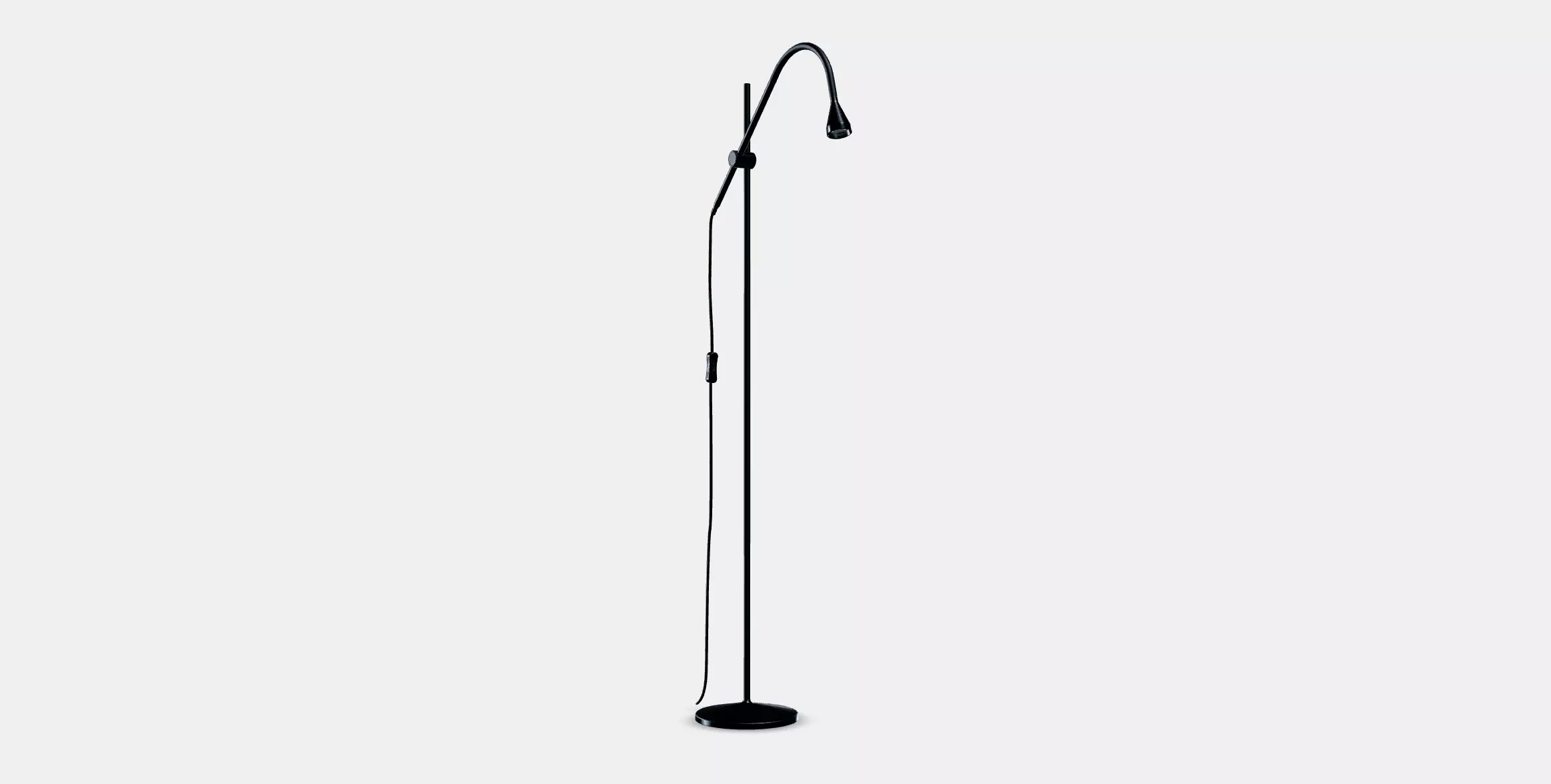 NAVLINGE LED floor-read lamp 3D model_0