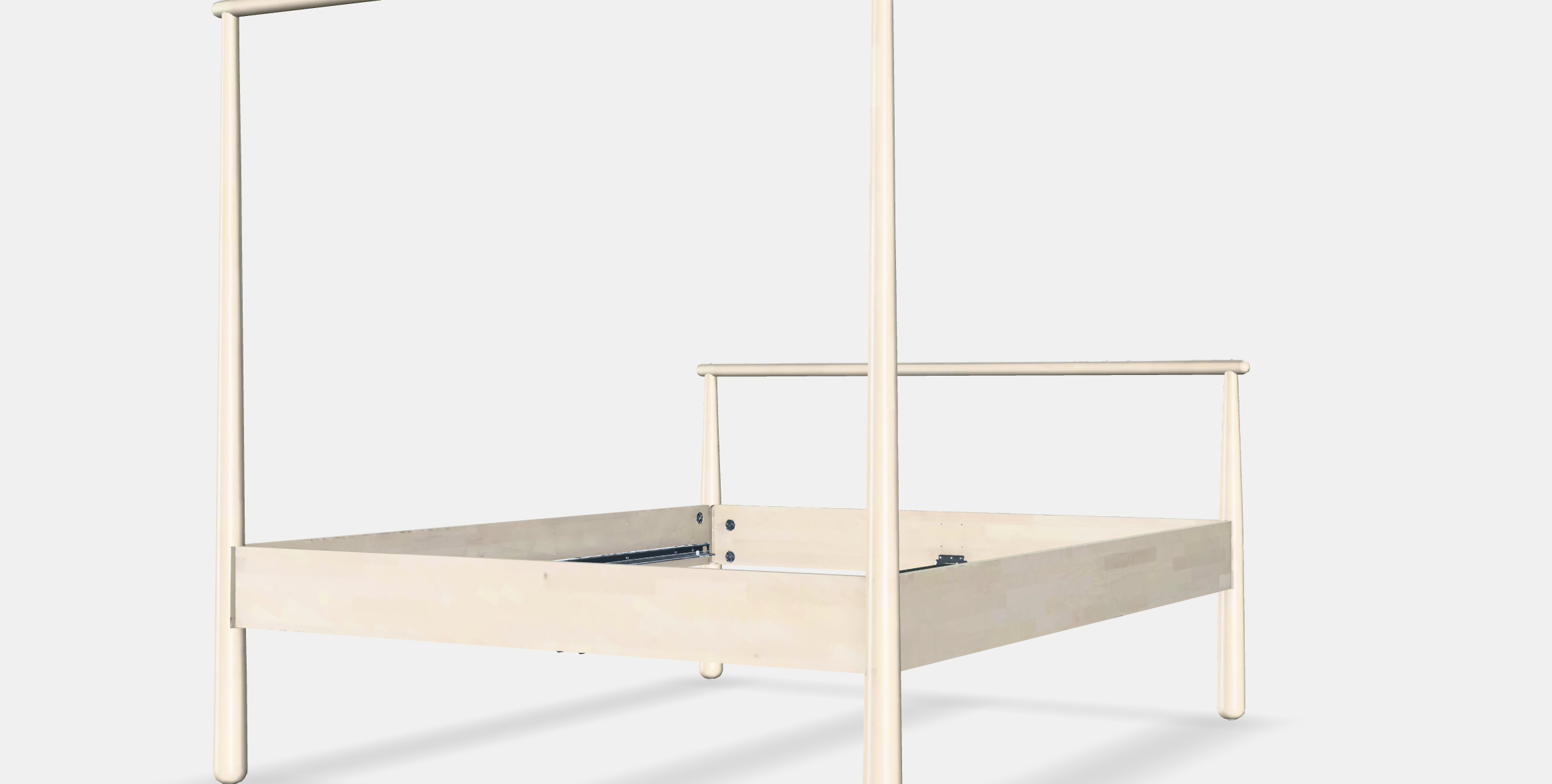 GJORA Bed frame 4 3D model_6
