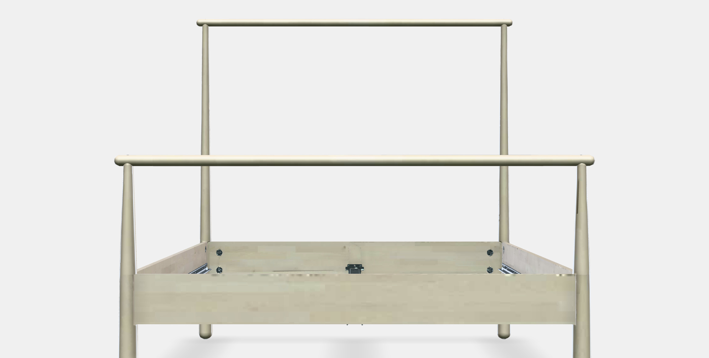GJORA Bed frame 4 3D model_11