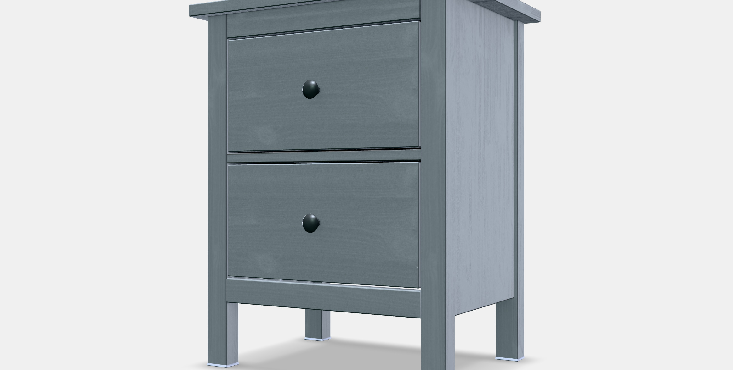 HEMNES Chest of 2 drawers 1 3D model_13