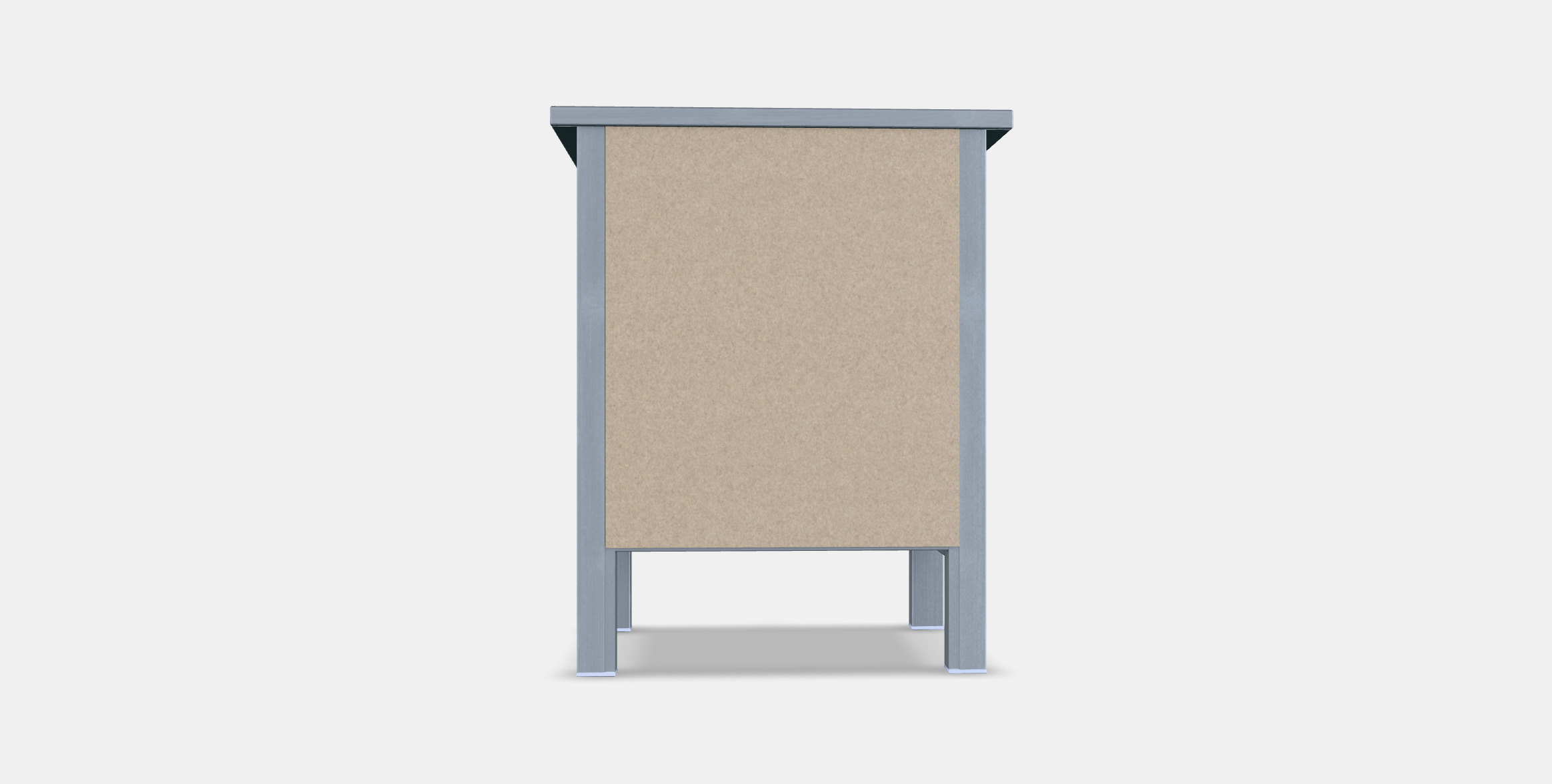 HEMNES Chest of 2 drawers 1 3D model_14