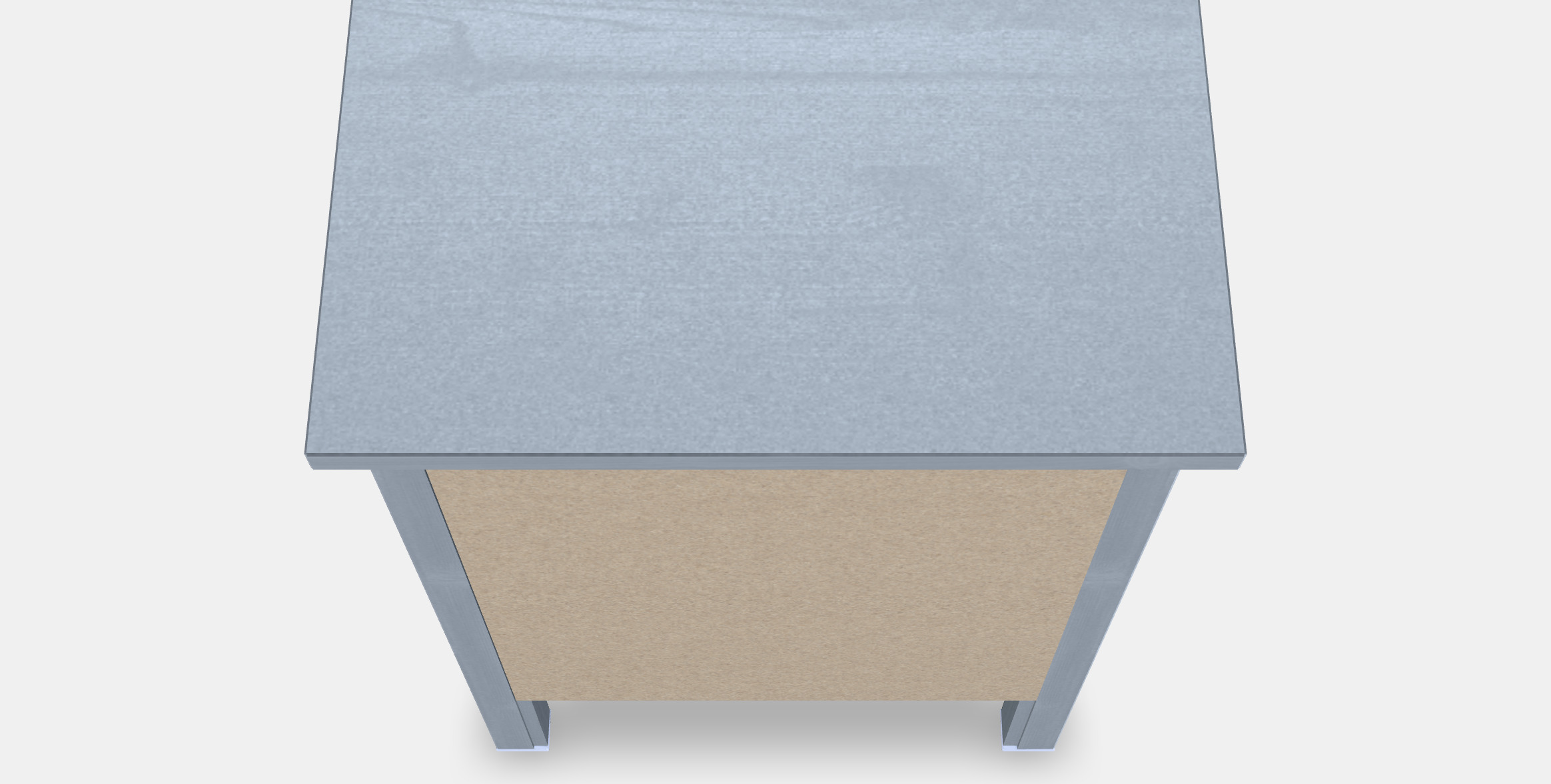 HEMNES Chest of 2 drawers 1 3D model_4