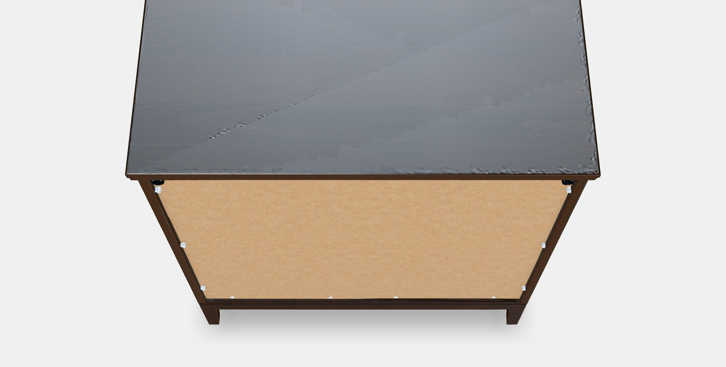 IDANAS Chest of 4 drawers 1 Low-poly 3D model_3