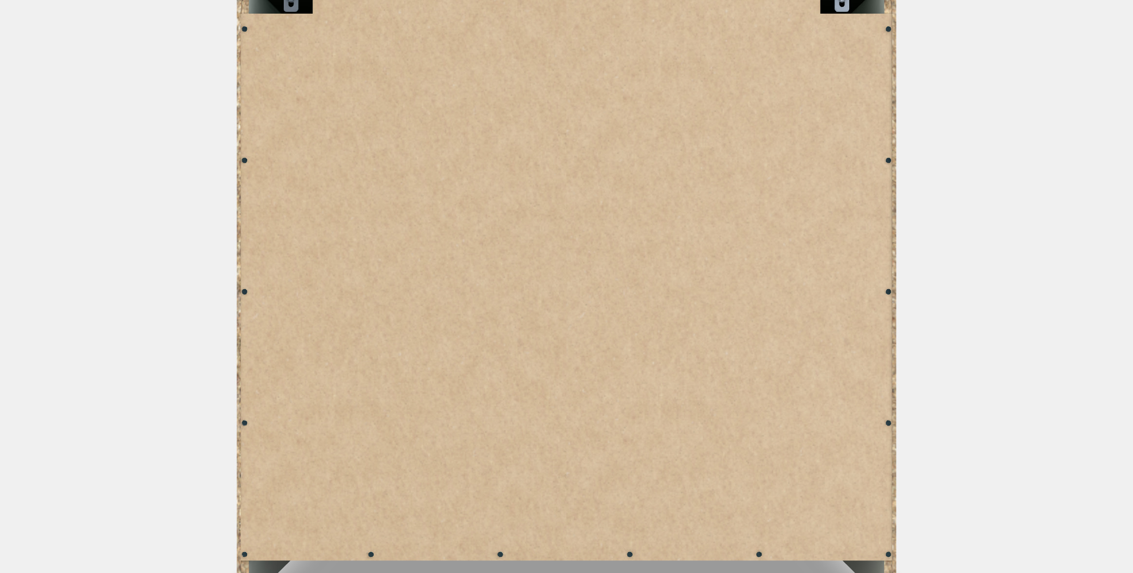 GURSKEN Chest of 3 drawers 3D model_15