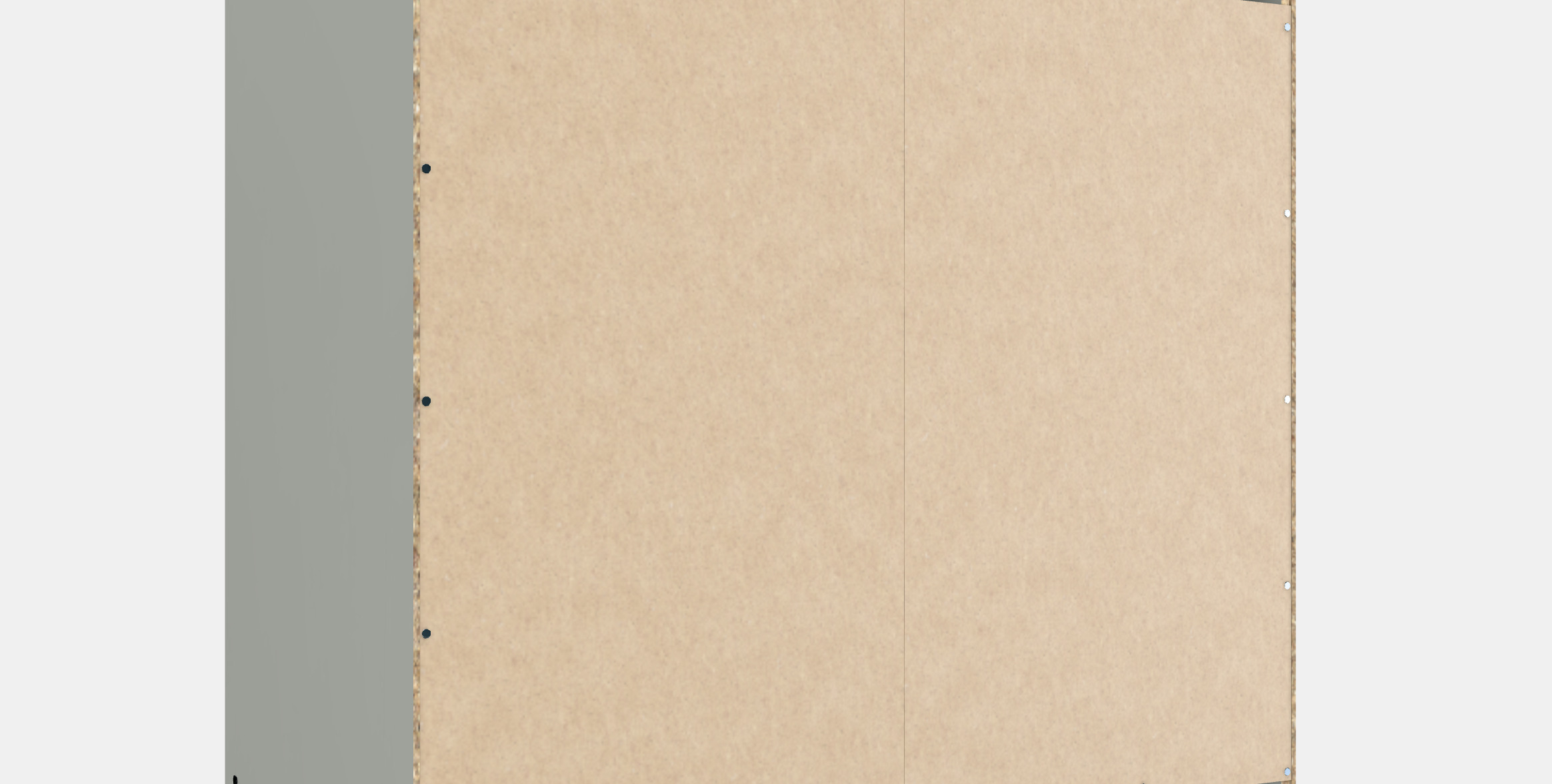 GURSKEN Chest of 3 drawers 3D model_5