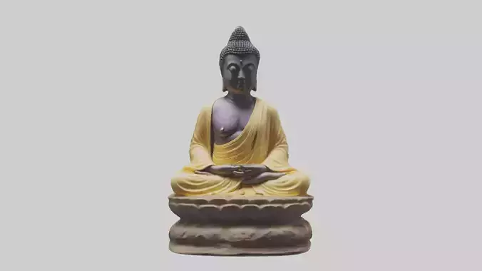 Buddha statue model