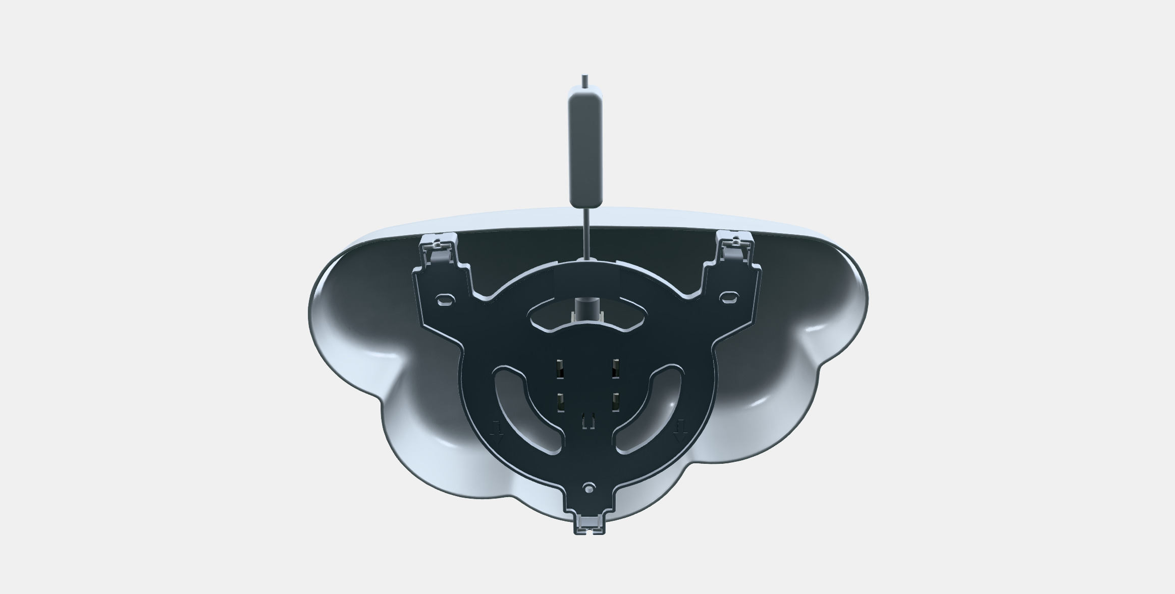 UPPLYST LED wall lamp 3D model_7