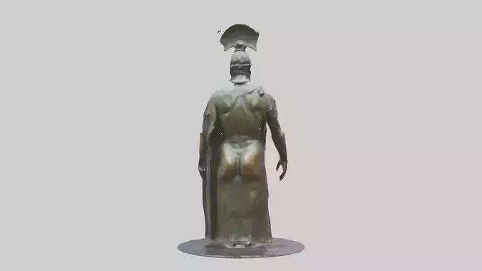 Bronze Roman statue model