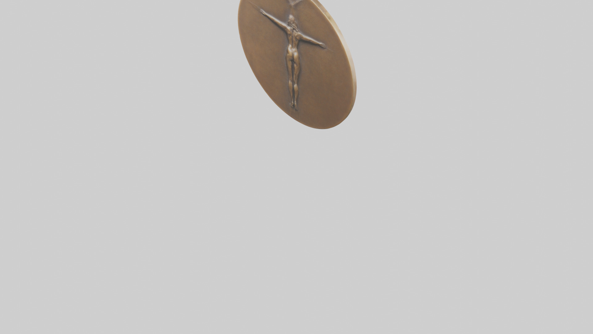 Bronze Medal for Courage model 3D model_4
