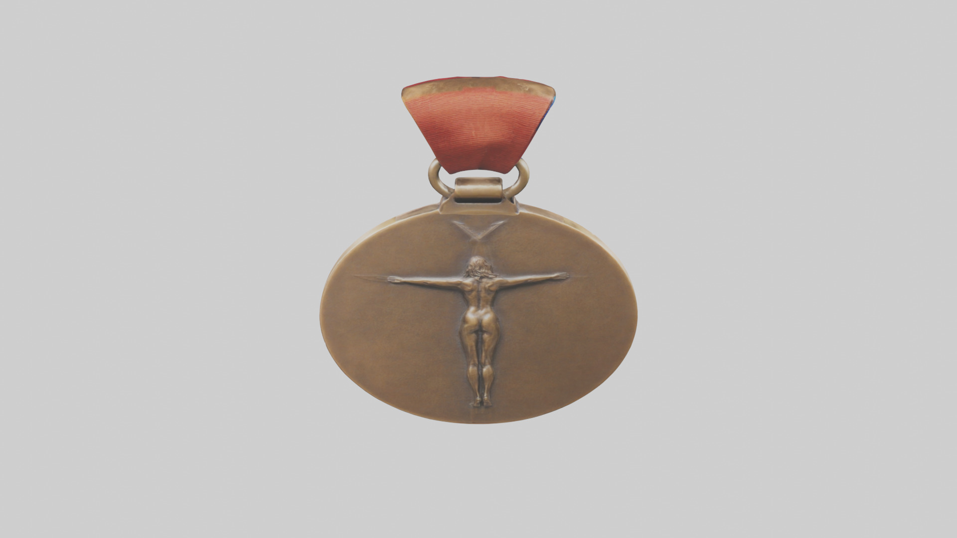 Bronze Medal for Courage model 3D model_15