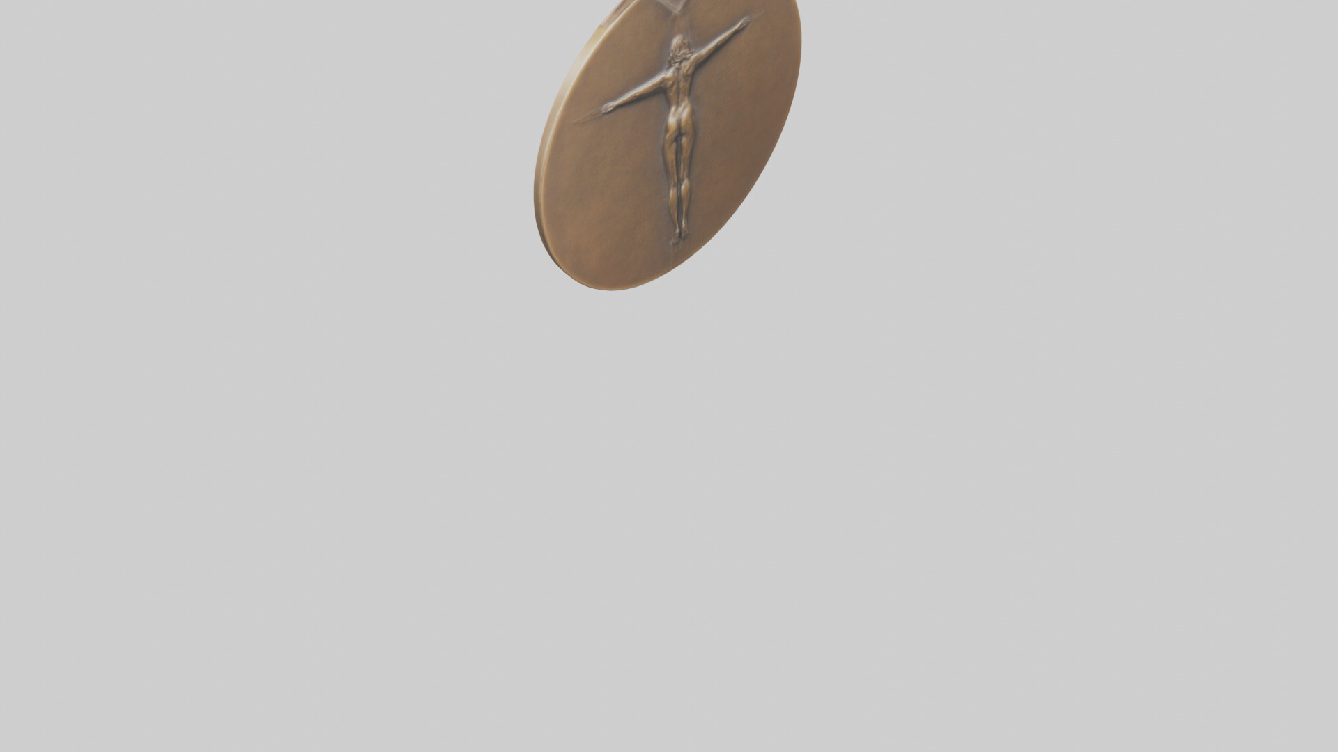 Bronze Medal for Courage model 3D model_3