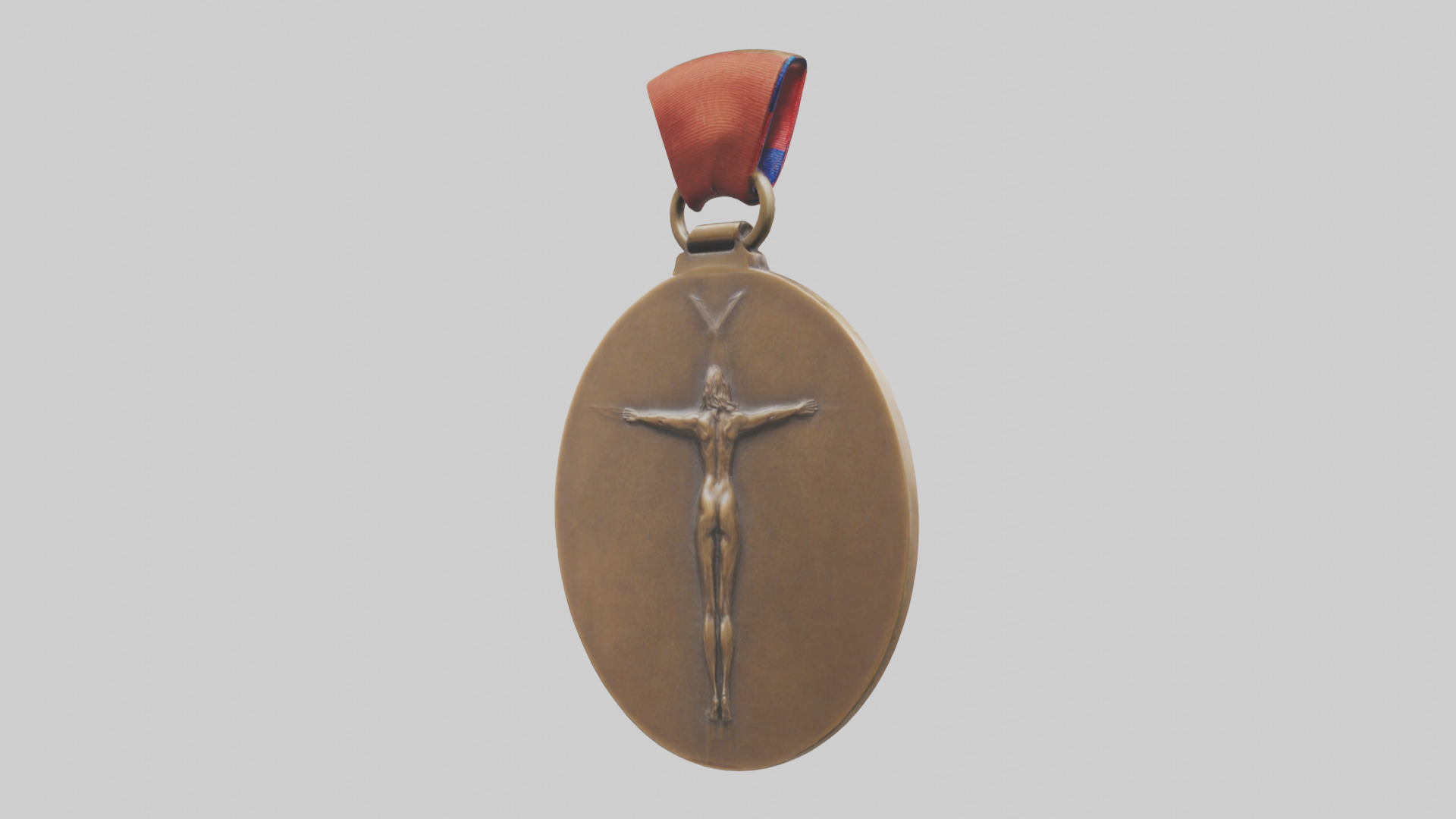 Bronze Medal for Courage model 3D model_2